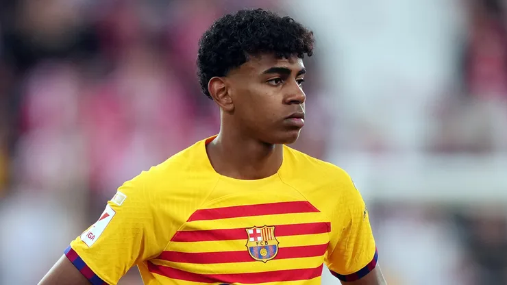 Yamal abriu o jogo em entrevista em meio à Eurocopa (Foto: Alex Caparros/Getty Images)