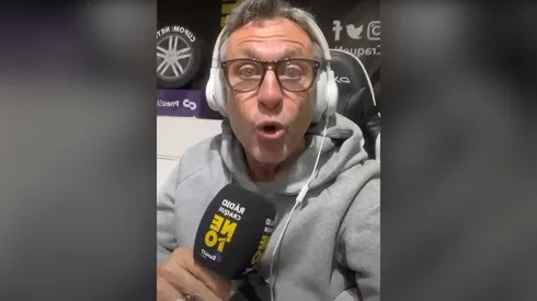 Neto comentou a possibilidade de Gabigol no Palmeiras. Foto: Divulgação/Rádio Craque Neto