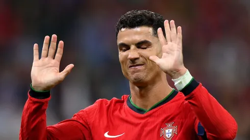 Cristiano Ronaldo quase colocou tudo a perder. Foto: Justin Setterfield/Getty Images