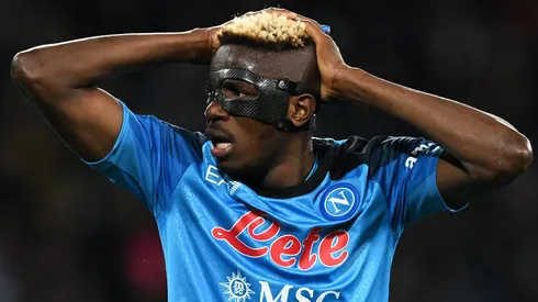 Osimhen, jogador do Napoli, e que foi alvo do Chelsea (Photo by Francesco Pecoraro/Getty Images)