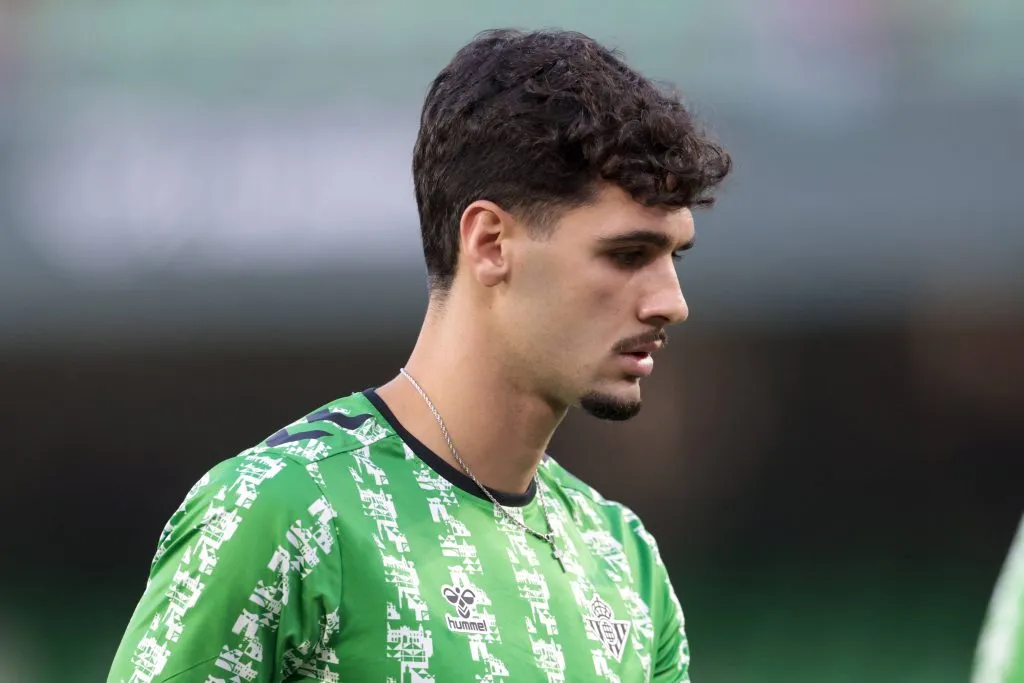 Johnny Cardoso com a camisa do Real Betis. Foto: IMAGO / Nur Photo