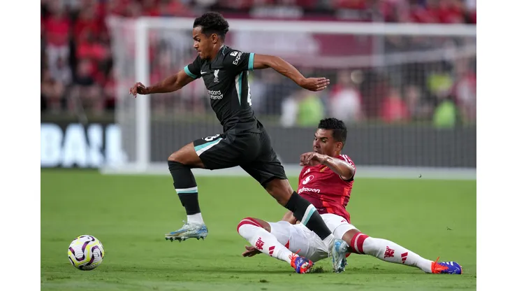 Liverpool de Arne Slot já mostrou bom repertório na Premier League (Foto: Grant Halverson/Getty Images)