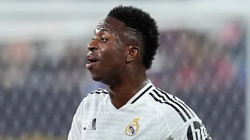 Vini Jr marcou o gol do Real Madrid no empate contra o Las Palmas.