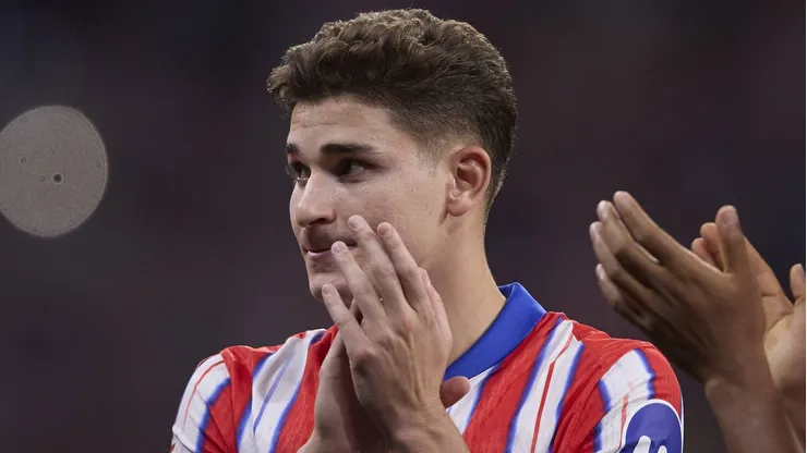 Julián Álvarez chegou ao Atlético de Madrid como grande reforço da temporada.