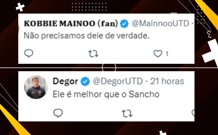 Torcida do Manchester United comenta sobre Sterling