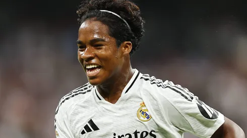 Endrick volta a impressionar no Real Madrid e deixa Ancelotti e funcionários do clube felizes. (Foto: Imago)