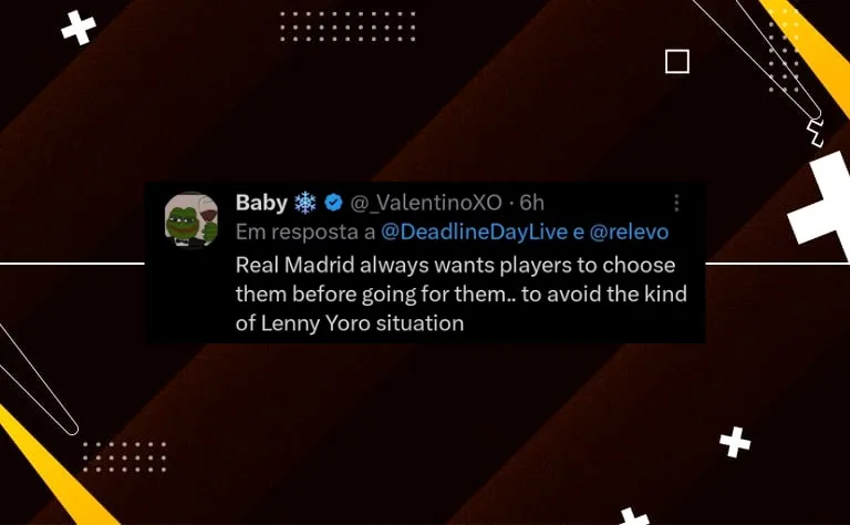 Repercussão via Twitter