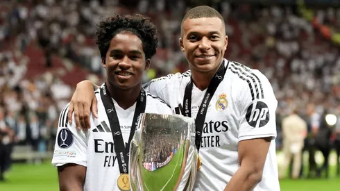 Mbappé e Endrick conquistaram a Supercopa da UEFA pelo Real Madrid.