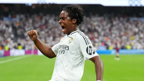 Kauã Elias comparado a Endrick e o Fluminense tenta segurar joia desejada por gigantes europeus. (Foto: Angel Martinez/Getty Images)