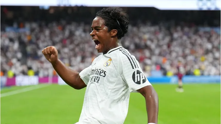 Kauã Elias comparado a Endrick e o Fluminense tenta segurar joia desejada por gigantes europeus. (Foto: Angel Martinez/Getty Images)