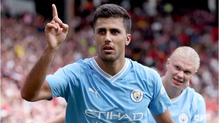 Manchester City toma decisão de última hora sobre a venda de Rodri ao Real Madrid (Photo by Alex Livesey/Getty Images)