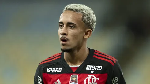 Matheus Gonçalves, jogador do Flamengo. Jogador está na mira do Brighton. Foto: Jorge Rodrigues/AGIF