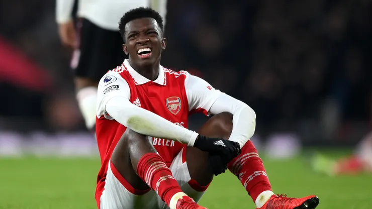 Nketiah está de saída do Arsenal (Foto: Shaun Botterill/Getty Images)