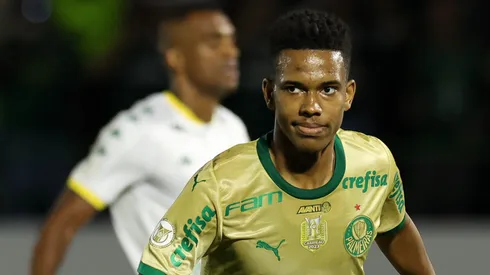 Estêvão vem brilhando com a camisa alviverde (Foto: Cesar Greco/Palmeiras/Divulgação)