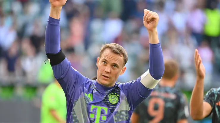 Manuel Neuer em partida pelo Bayern de Munique