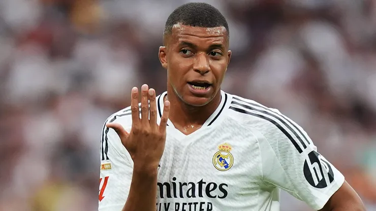 Mbappé pelo Real Madrid.