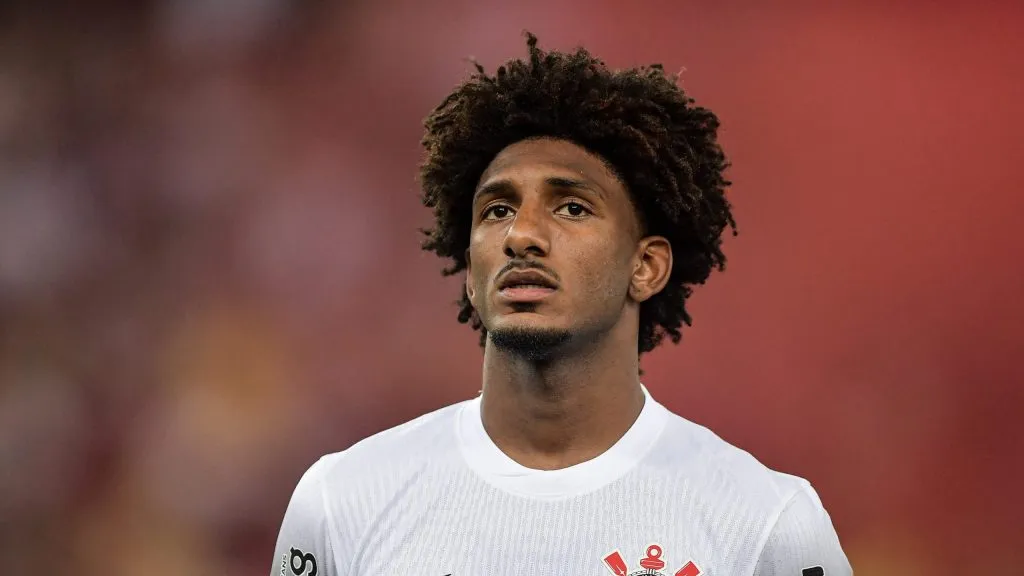 Talles Magno, atacante do Corinthians. Foto: Thiago Ribeiro/AGIF