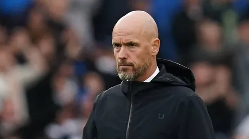 Erik Ten Hag, técnico do Manchester United. (Foto: Gareth Fuller/Imago/PA Images)