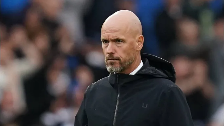 Erik Ten Hag, técnico do Manchester United. (Foto: Gareth Fuller/Imago/PA Images)
