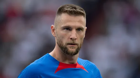 Skriniar em partida pela Seleção
