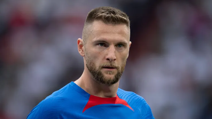 Skriniar em partida pela Seleção