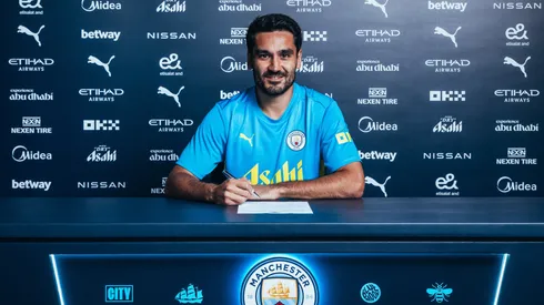 Gündogan, meio-campista do Manchester City. (Foto: Divulgação/Manchester City)