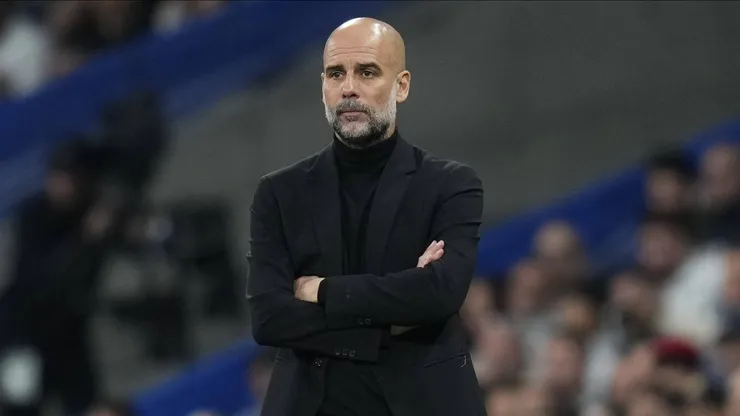 Pep Guardiola, técnico do Manchester City. (Foto: Cesar Cebolla/IMAGO/Newscom World)