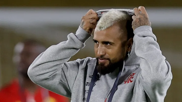 Arturo Vidal e Gallardo se encontram na próxima fase. Foto: Buda Mendes/Getty Images
