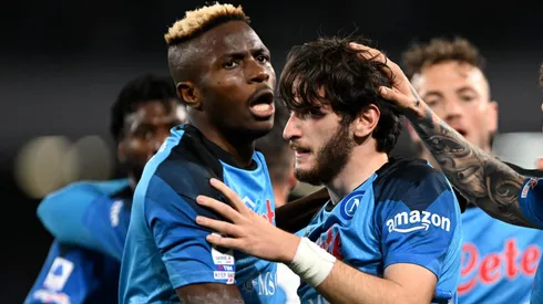 Liverpool de Slot pode anunciar estrela do Napoli em negócio de R$ 430 milhões (Photo by Francesco Pecoraro/Getty Images)