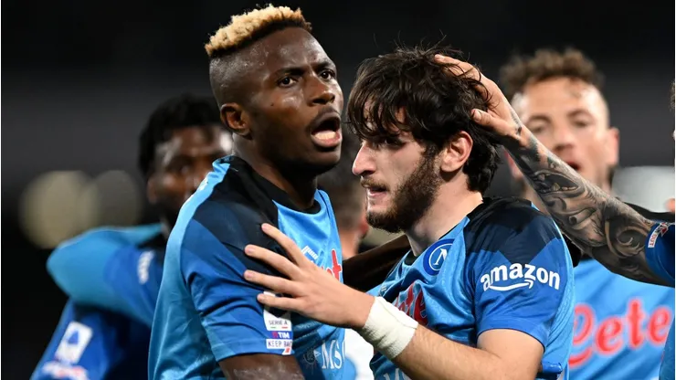 Liverpool de Slot pode anunciar estrela do Napoli em negócio de R$ 430 milhões (Photo by Francesco Pecoraro/Getty Images)