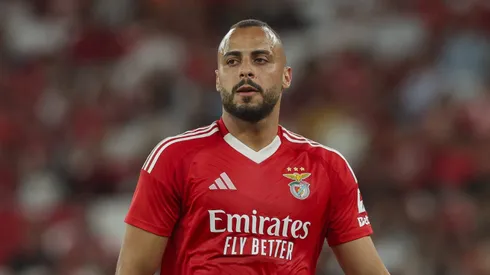 Arthur Cabral em ação pelo Benfica.