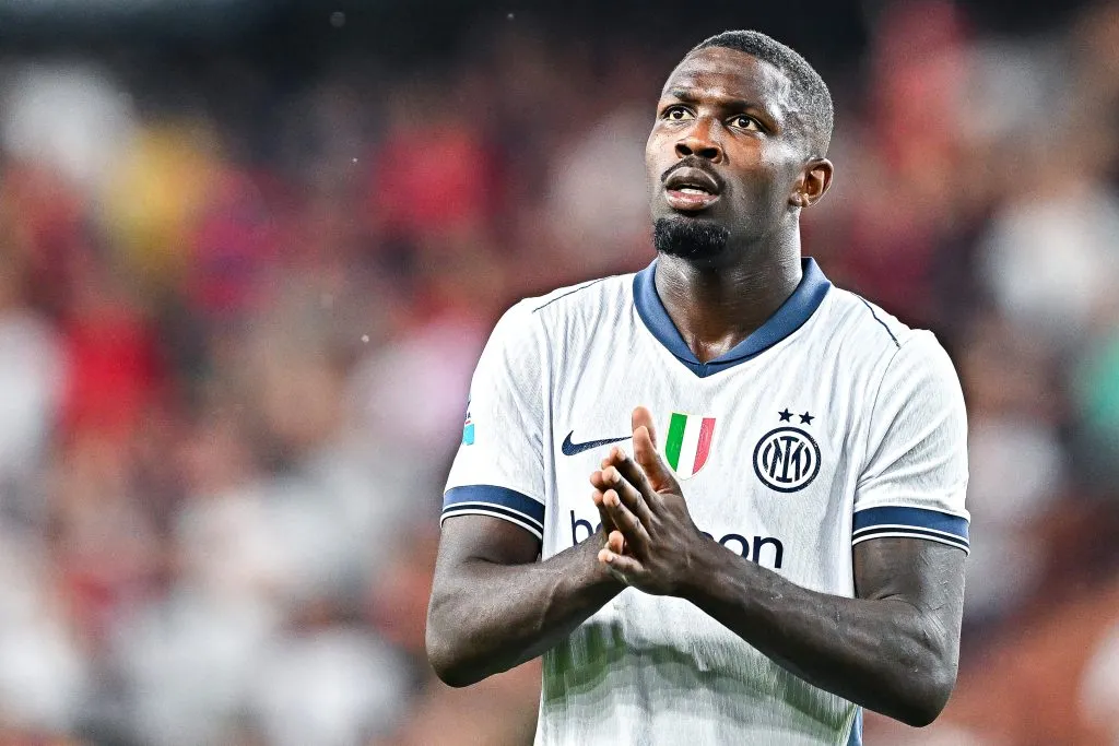 Marcus Thuram, destaque da Internazionale na estreia
