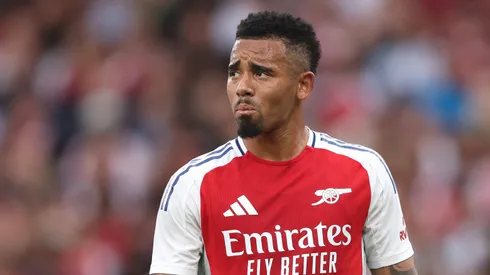 Gabriel Jesus em ação pelo Arsenal.
