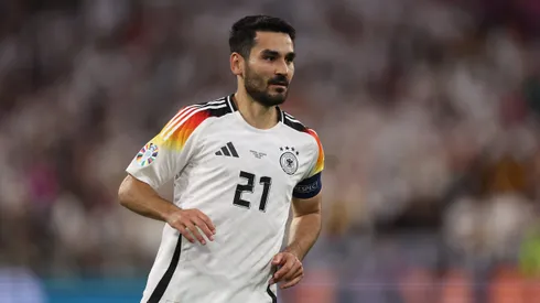 Ilkay Gündogan encerrou trajetória na Seleção Alemã. (Photo by Alexander Hassenstein/Getty Images)