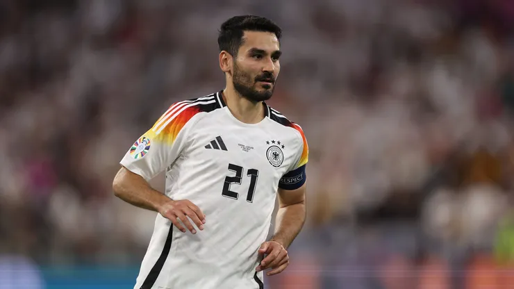 Ilkay Gündogan encerrou trajetória na Seleção Alemã. (Photo by Alexander Hassenstein/Getty Images)