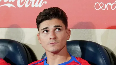 Estreia de Julian Álvarez no Atlético de Madrid. Foto: Aitor Alcalde/Getty Images