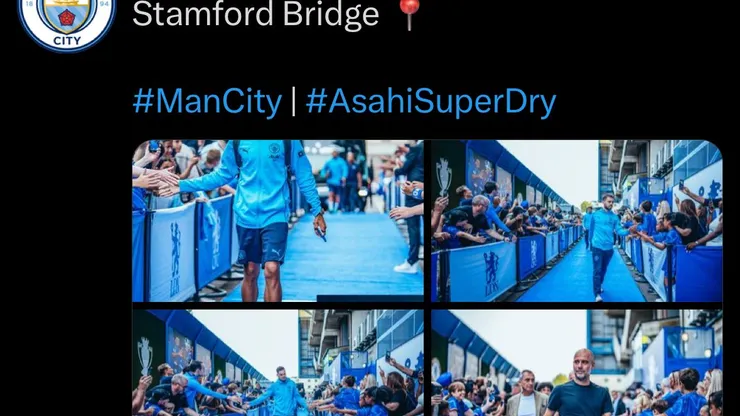 Divulgação X/Manchester City