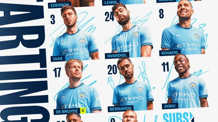 Divulgação X/Manchester City