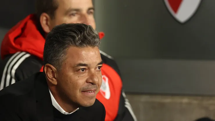 Marcelo Gallardo em seu retorno ao River Plate