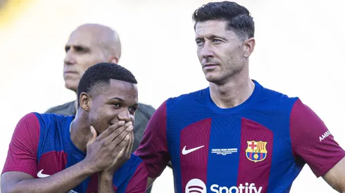 Atacante do Barcelona pode deixar o clube e dar espaço para Vitor Roque; Entenda. Foto: Imago