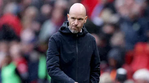 Erik Ten Hag, técnico do Manchester United. (Photo by Alex Livesey/Getty Images)