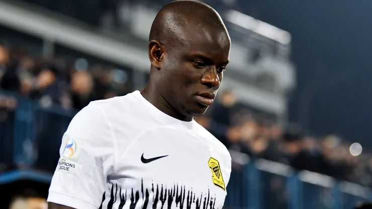 N'Golo Kanté, jogador do Al-Ittihad, da Arábia Saudita. . (Photo by Tolib Kosimov/Getty Images)