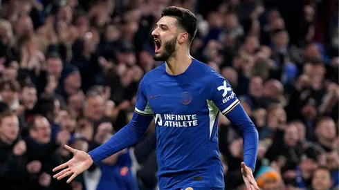 Armando Broja em partida pelo Chelsea