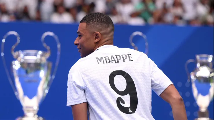 Mbappé estreia com gol no Real Madrid. Foto: David Ramos/Getty Images