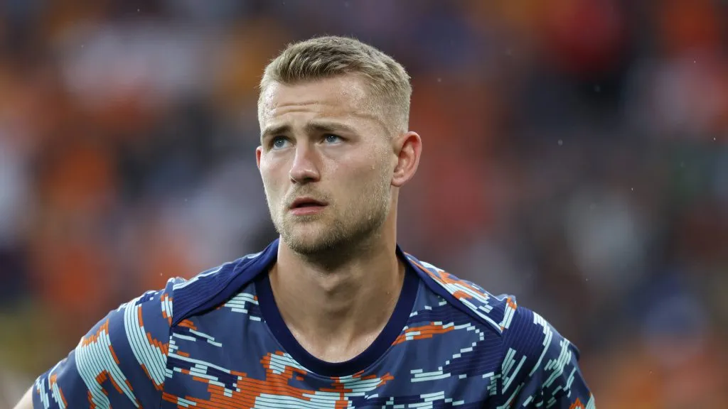 Matthijs De Ligt durante a Euro 2024. Foto: IMAGO / HMB Media