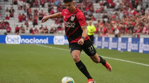 Esquivel em campo na partida entre Athletico Paranaense e Grêmio no Brasileirão, no dia 4 de agosto de 2024. (Sipa US / Alamy Stock Photo)