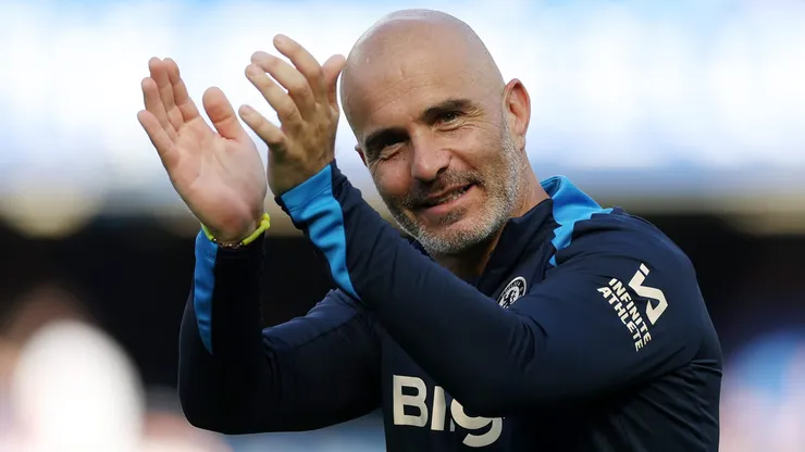 Técnico Enzo Maresca, do Chelsea (Photo by Eddie Keogh/Getty Images)