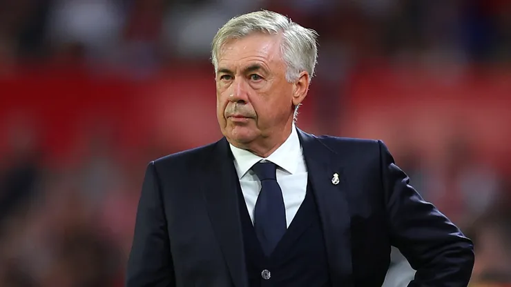 Ancelotti, técnico do Real Madrid.