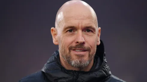 ERIK TEN HAG, TREINADOR DO MANCHESTER UNITED (Photo by Justin Setterfield/Getty Images)