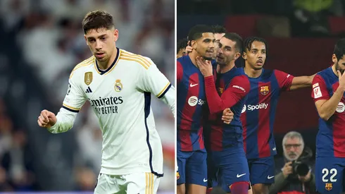 Real Madrid tem ajuda de Valverde por reforço diretamente do Barcelona. Fotos: Angel Martinez e David Ramos/Getty Imagens